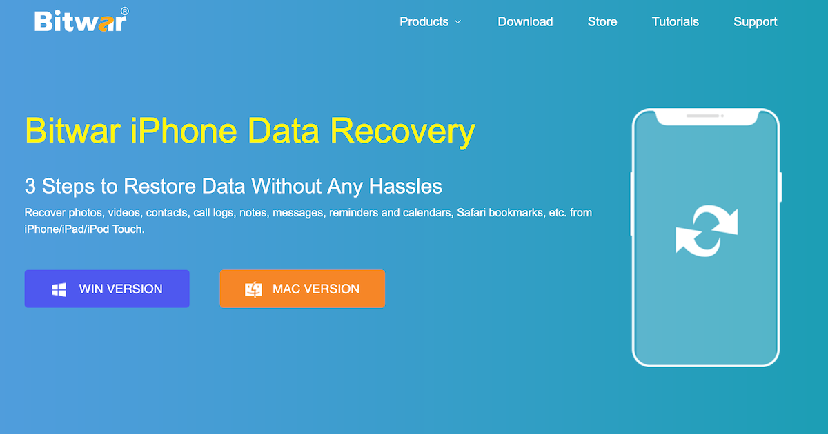 Iphone data recovery download mac mojave
